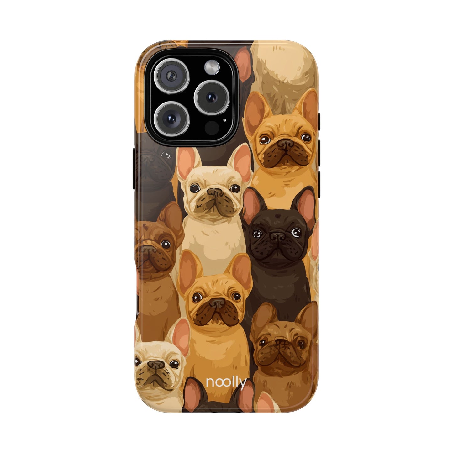 noolly Puppy Parade French Bulldog Tough Phone Case