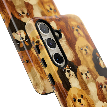 noolly Puppy Parade Cavalier King Charles Spaniel Tough Phone Case