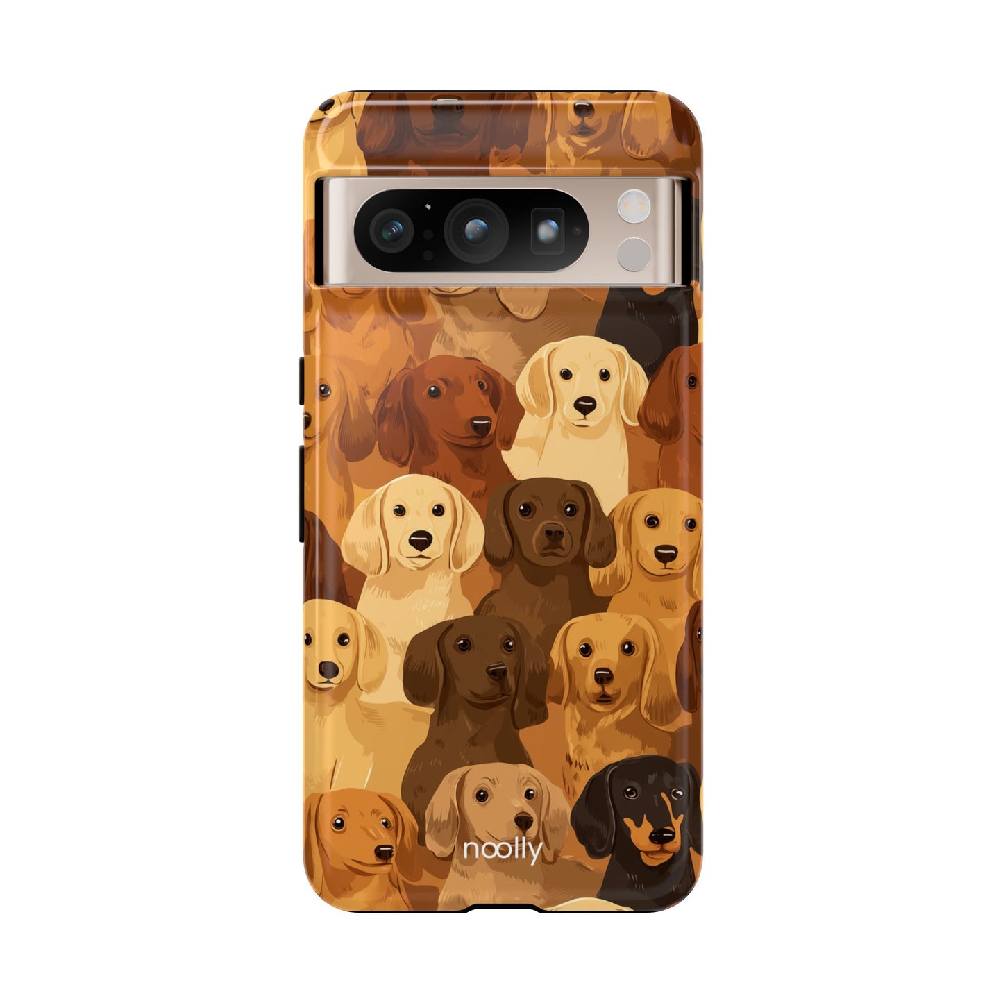 noolly Puppy Parade Dachshund Tough Phone Case