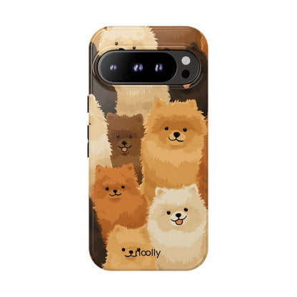 noolly Puppy Parade Pomeranian Tough Phone Case