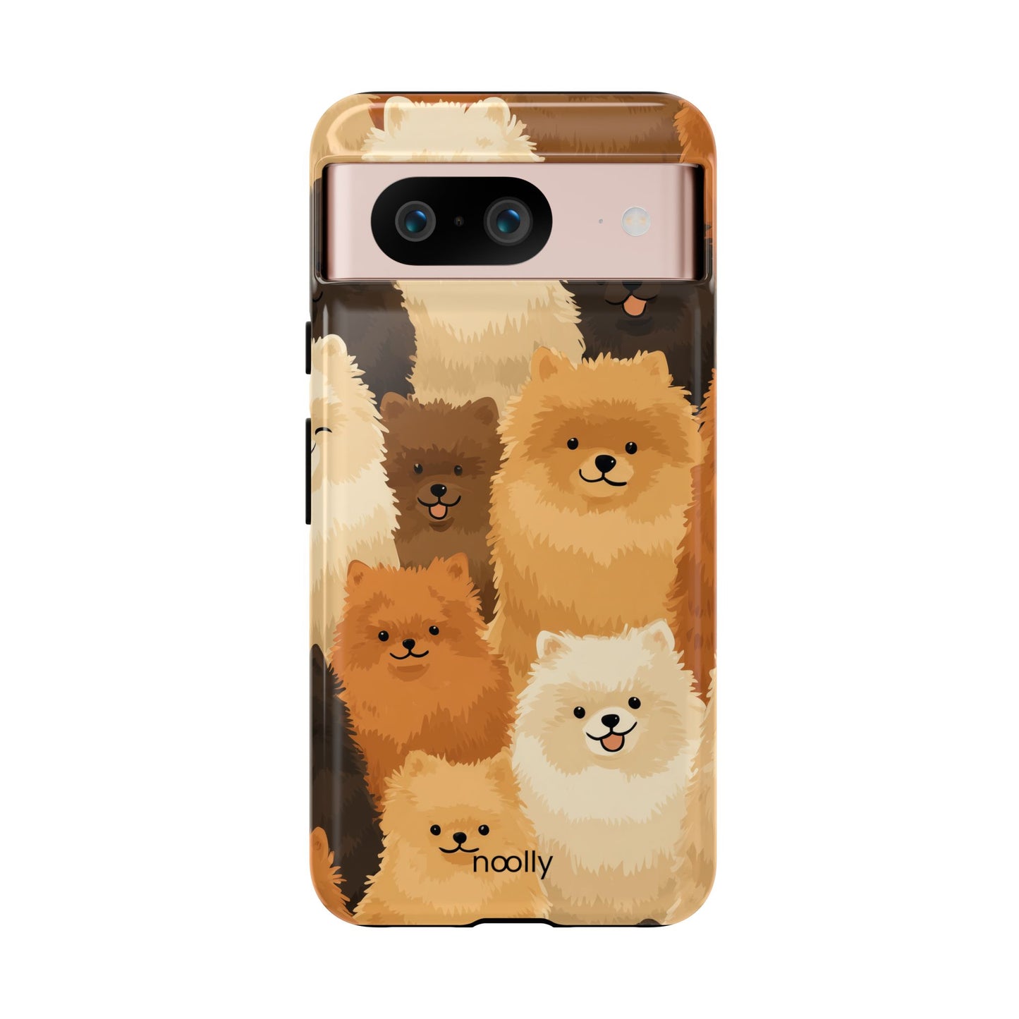 noolly Puppy Parade Pomeranian Tough Phone Case