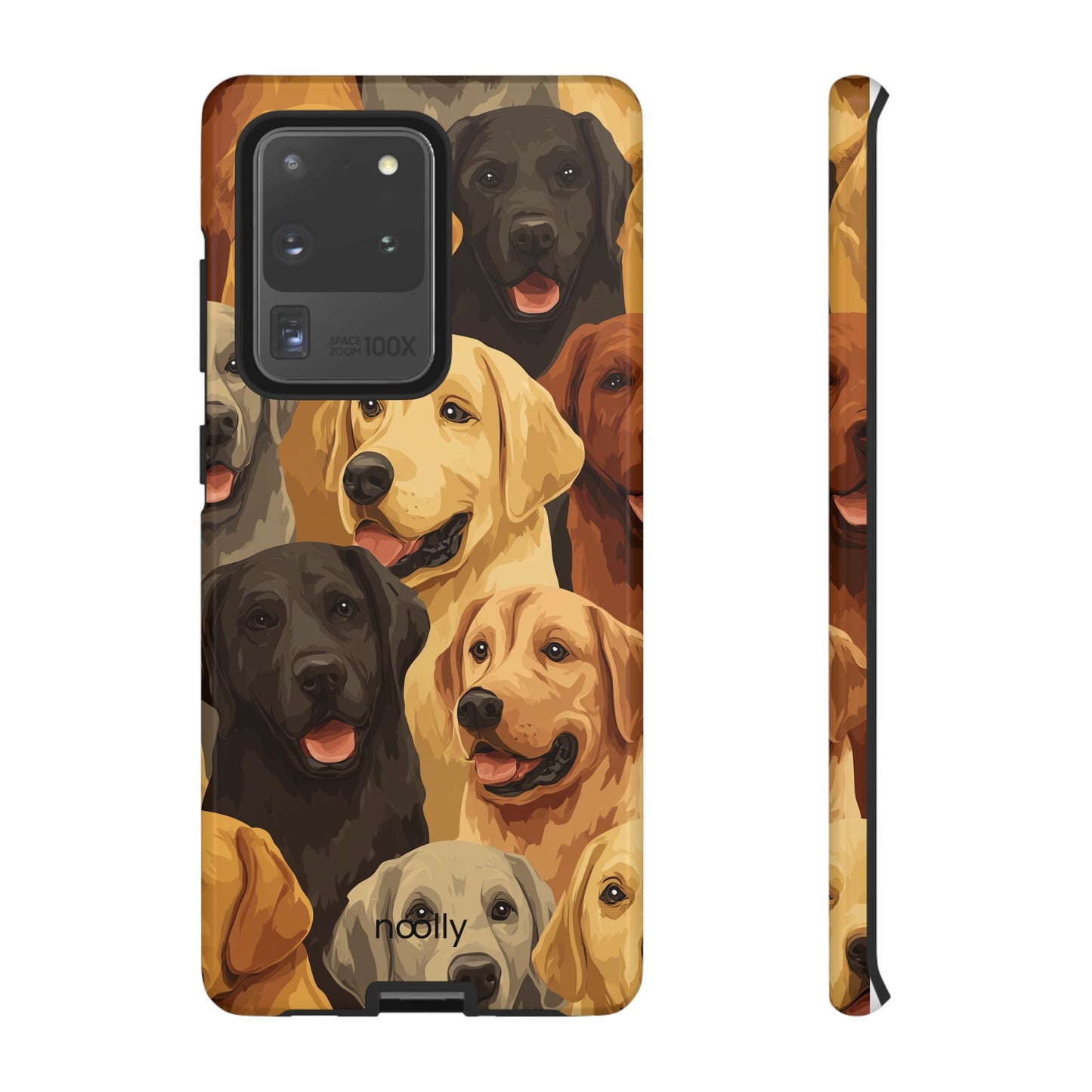 noolly Puppy Parade Labrador Retriever Tough Phone Case