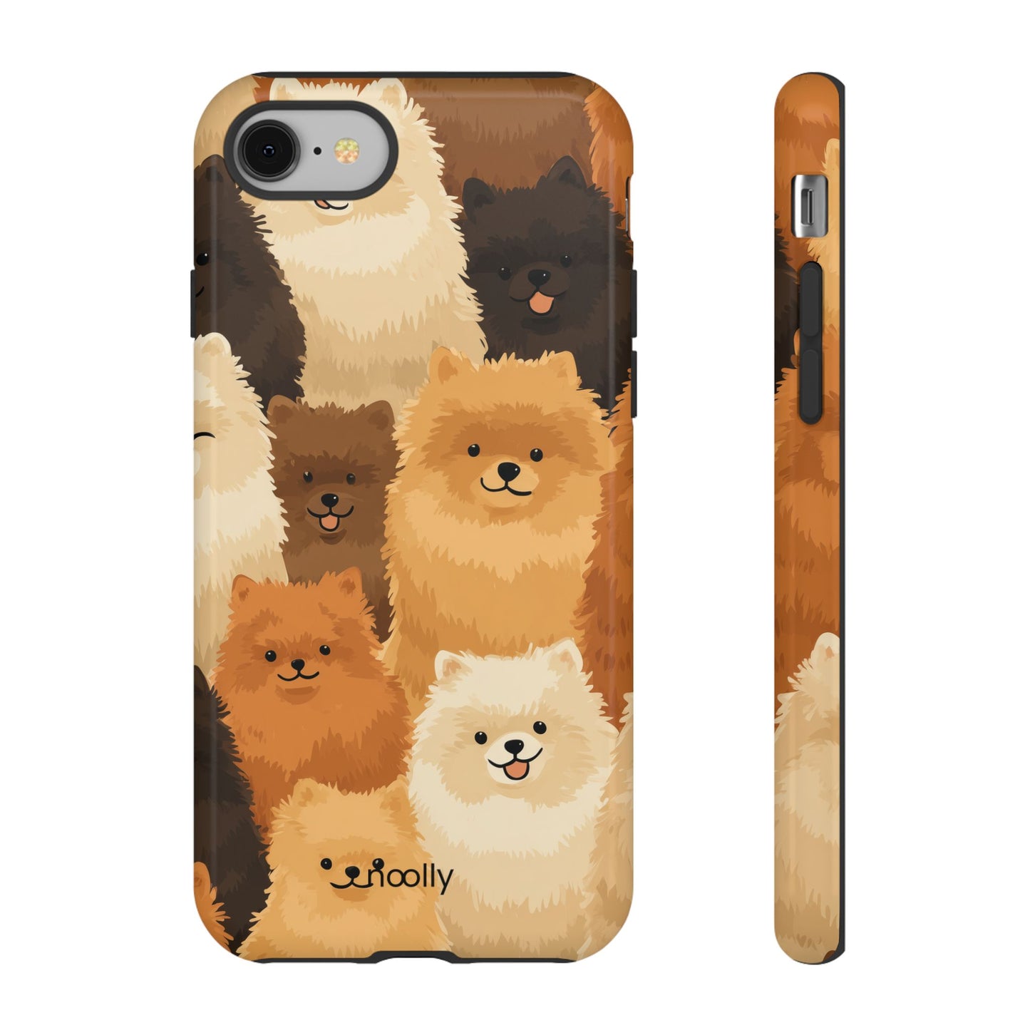 noolly Puppy Parade Pomeranian Tough Phone Case