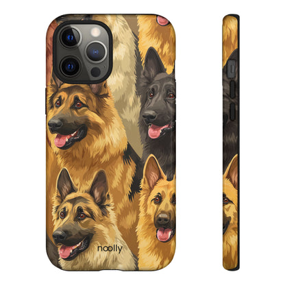 noolly Puppy Parade German Shepherd Tough Phone Case