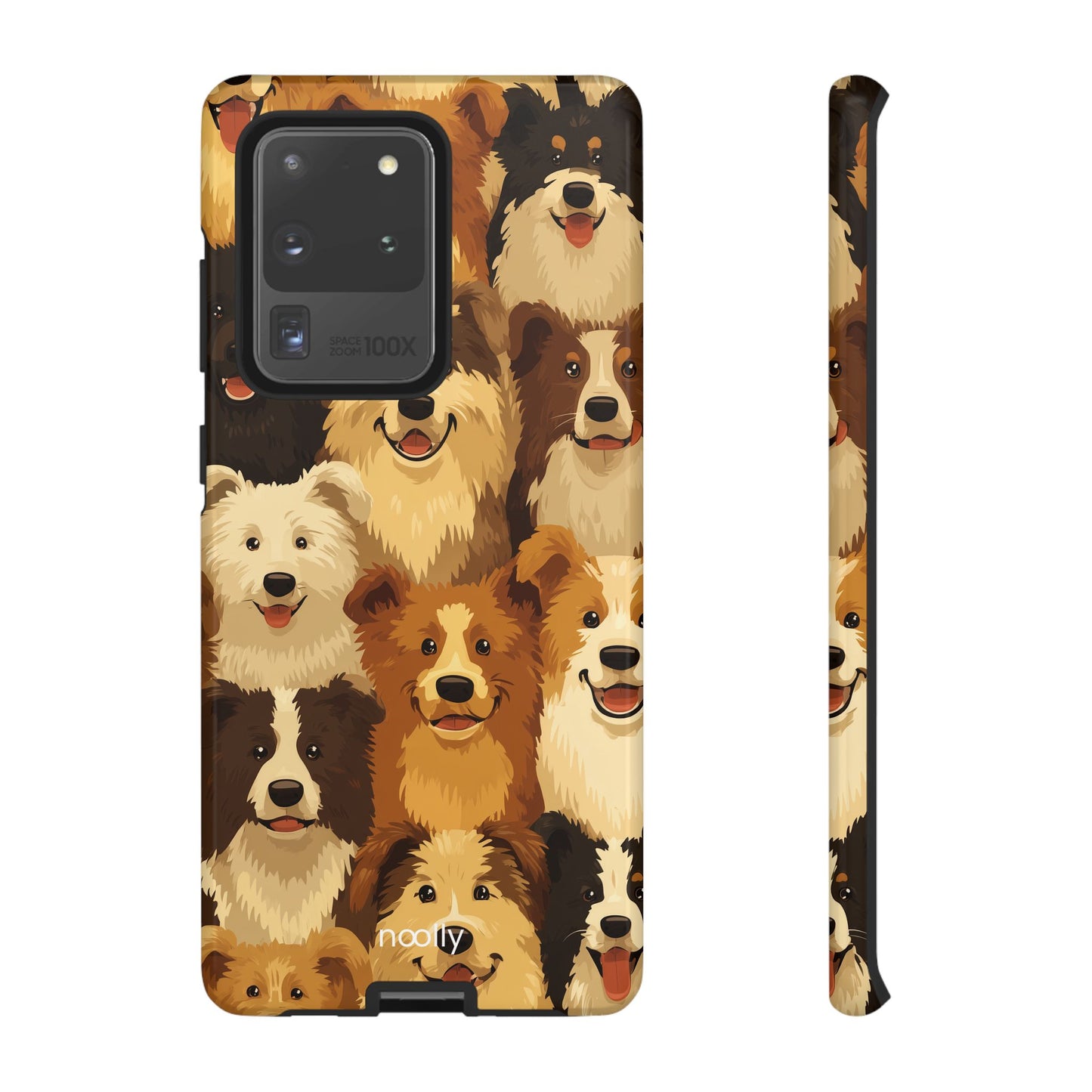noolly Puppy Parade Border Collie Tough Phone Case