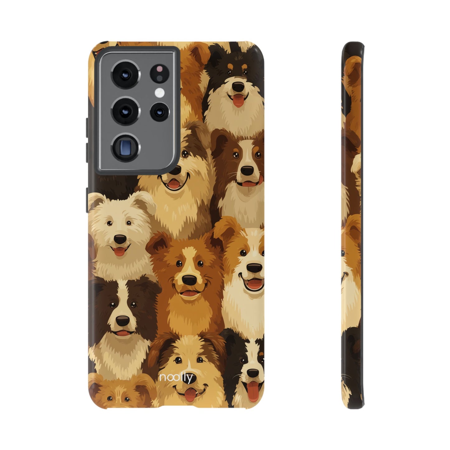 noolly Puppy Parade Border Collie Tough Phone Case