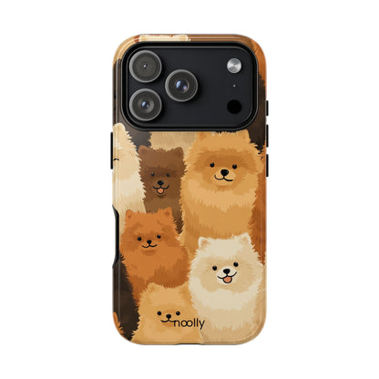 noolly Puppy Parade Pomeranian Tough Phone Case