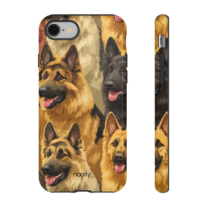 noolly Puppy Parade German Shepherd Tough Phone Case