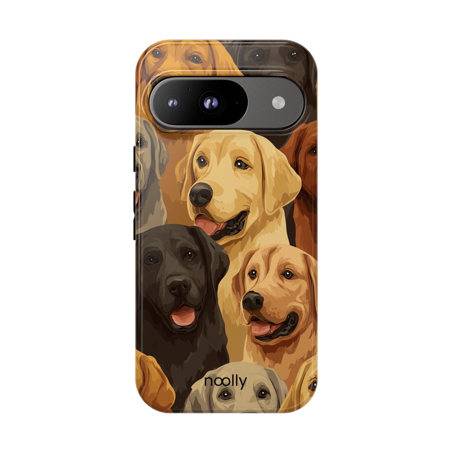 noolly Puppy Parade Labrador Retriever Tough Phone Case