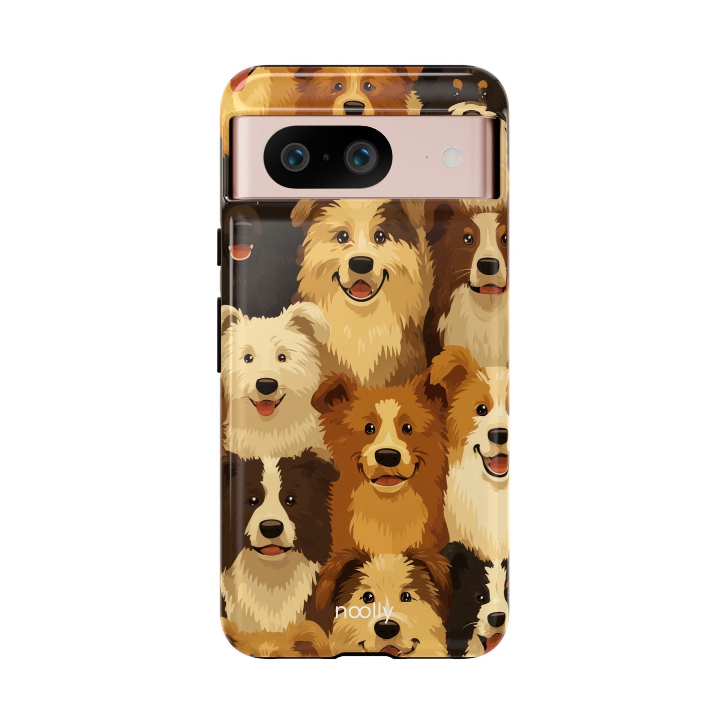 noolly Puppy Parade Border Collie Tough Phone Case