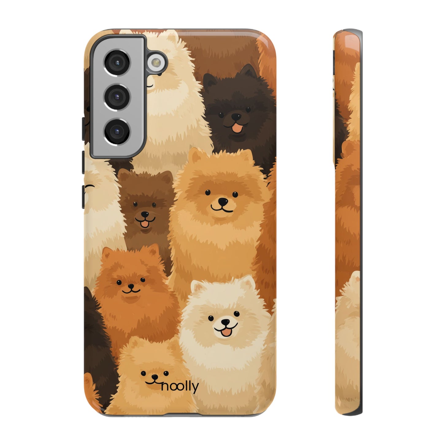noolly Puppy Parade Pomeranian Tough Phone Case