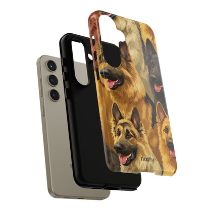 noolly Puppy Parade German Shepherd Tough Phone Case