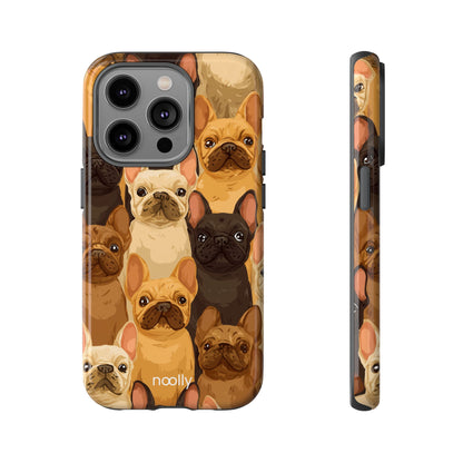 noolly Puppy Parade French Bulldog Tough Phone Case