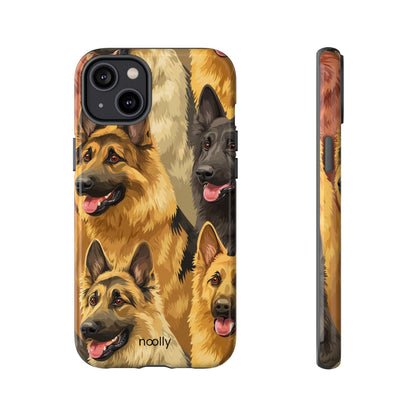 noolly Puppy Parade German Shepherd Tough Phone Case