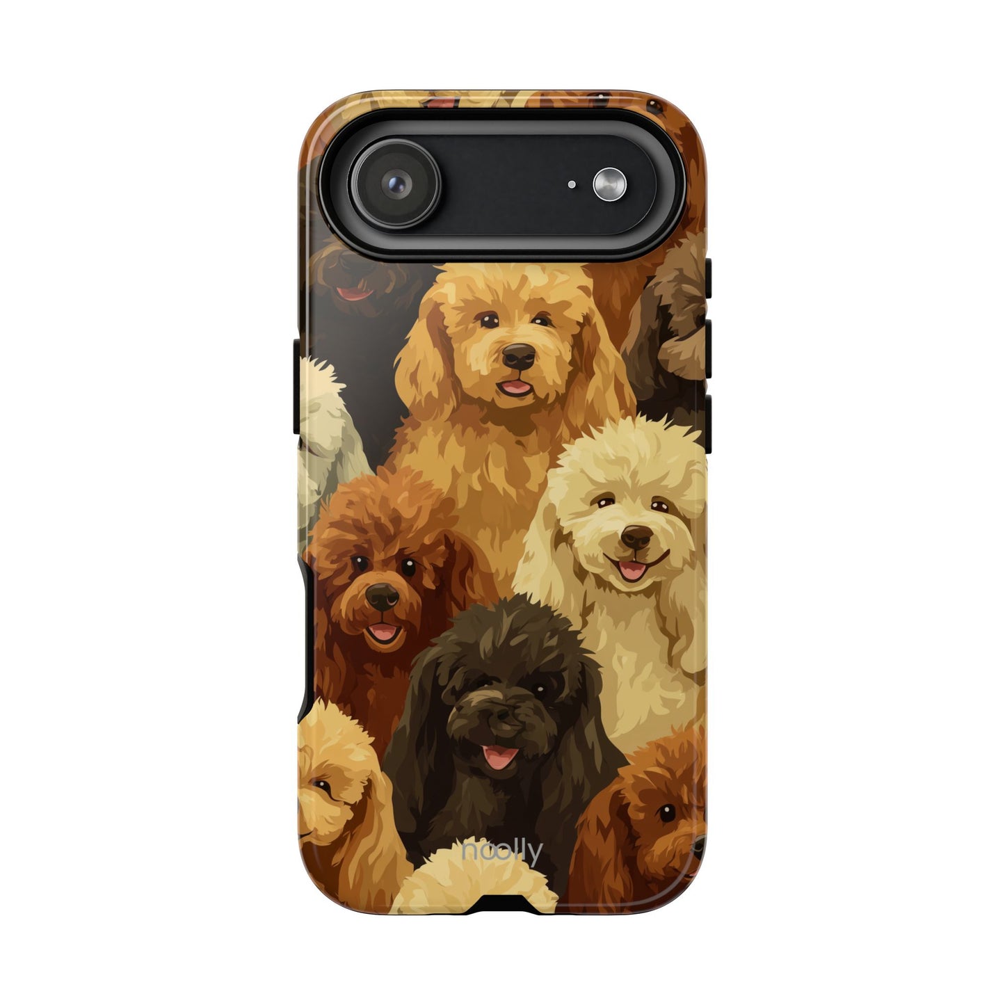 noolly Puppy Parade Poodle Tough Phone Case