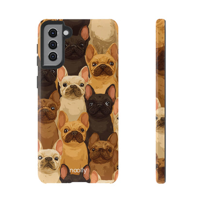 noolly Puppy Parade French Bulldog Tough Phone Case