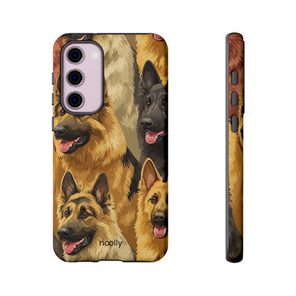 noolly Puppy Parade German Shepherd Tough Phone Case