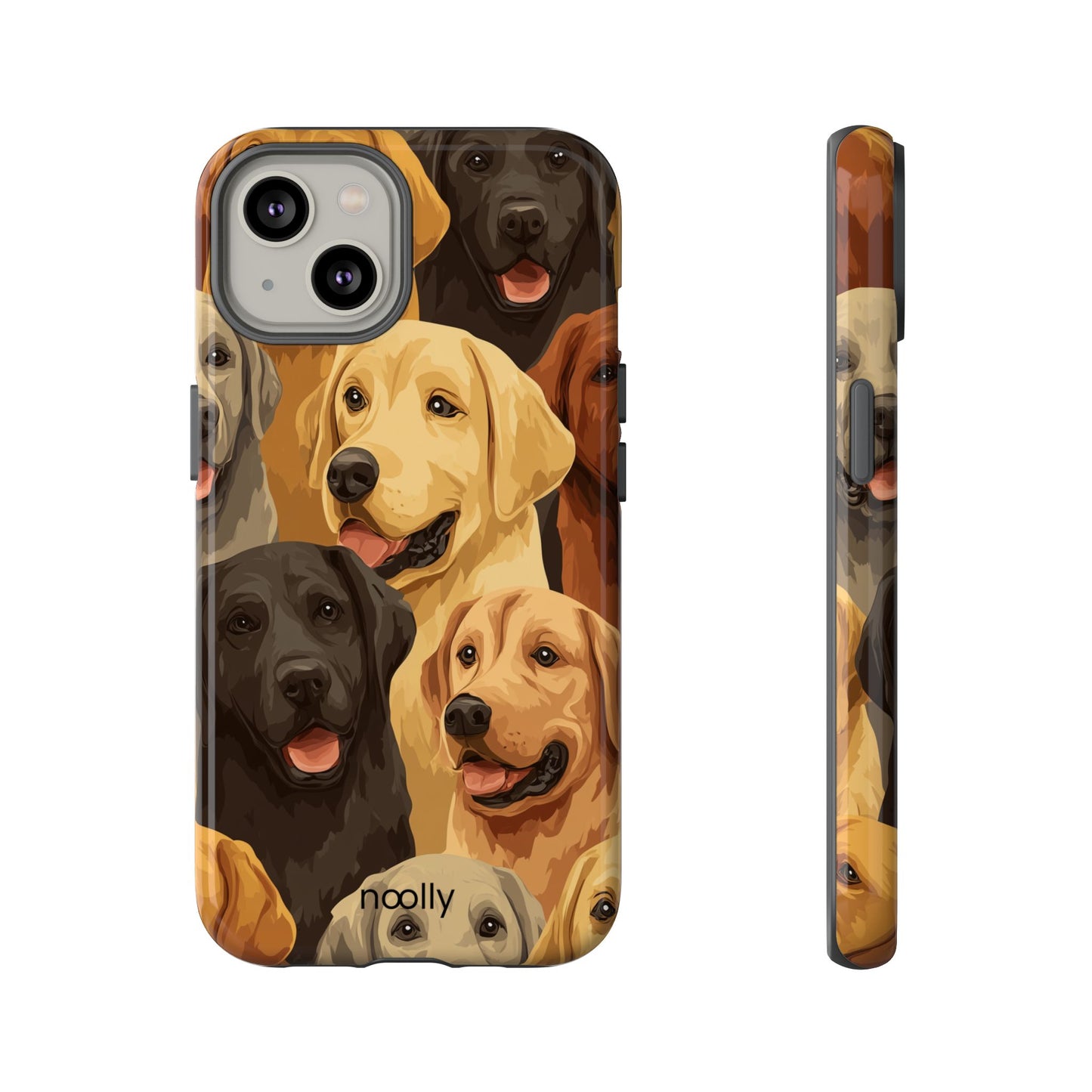 noolly Puppy Parade Labrador Retriever Tough Phone Case