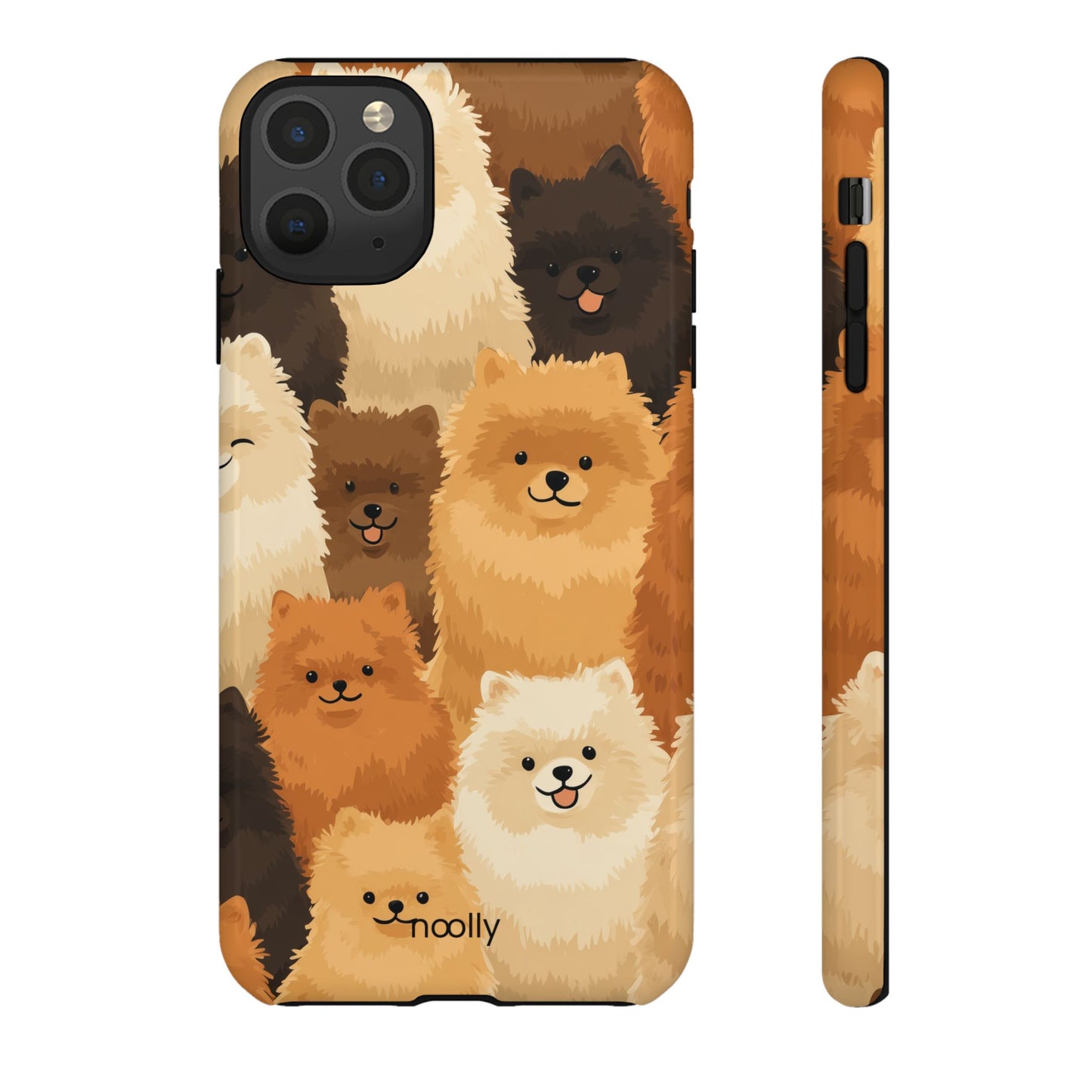 noolly Puppy Parade Pomeranian Tough Phone Case