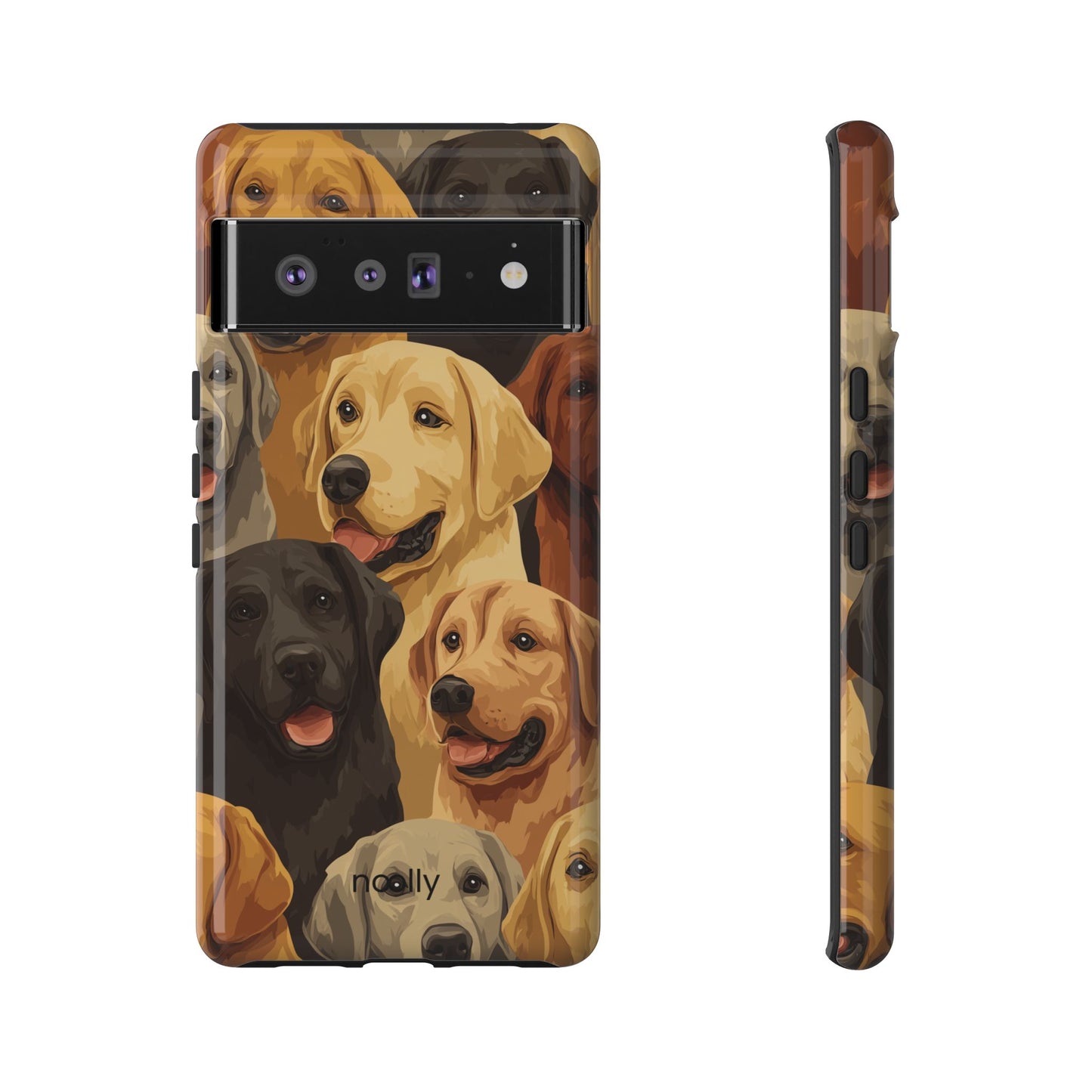 noolly Puppy Parade Labrador Retriever Tough Phone Case