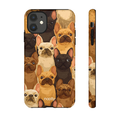 noolly Puppy Parade French Bulldog Tough Phone Case