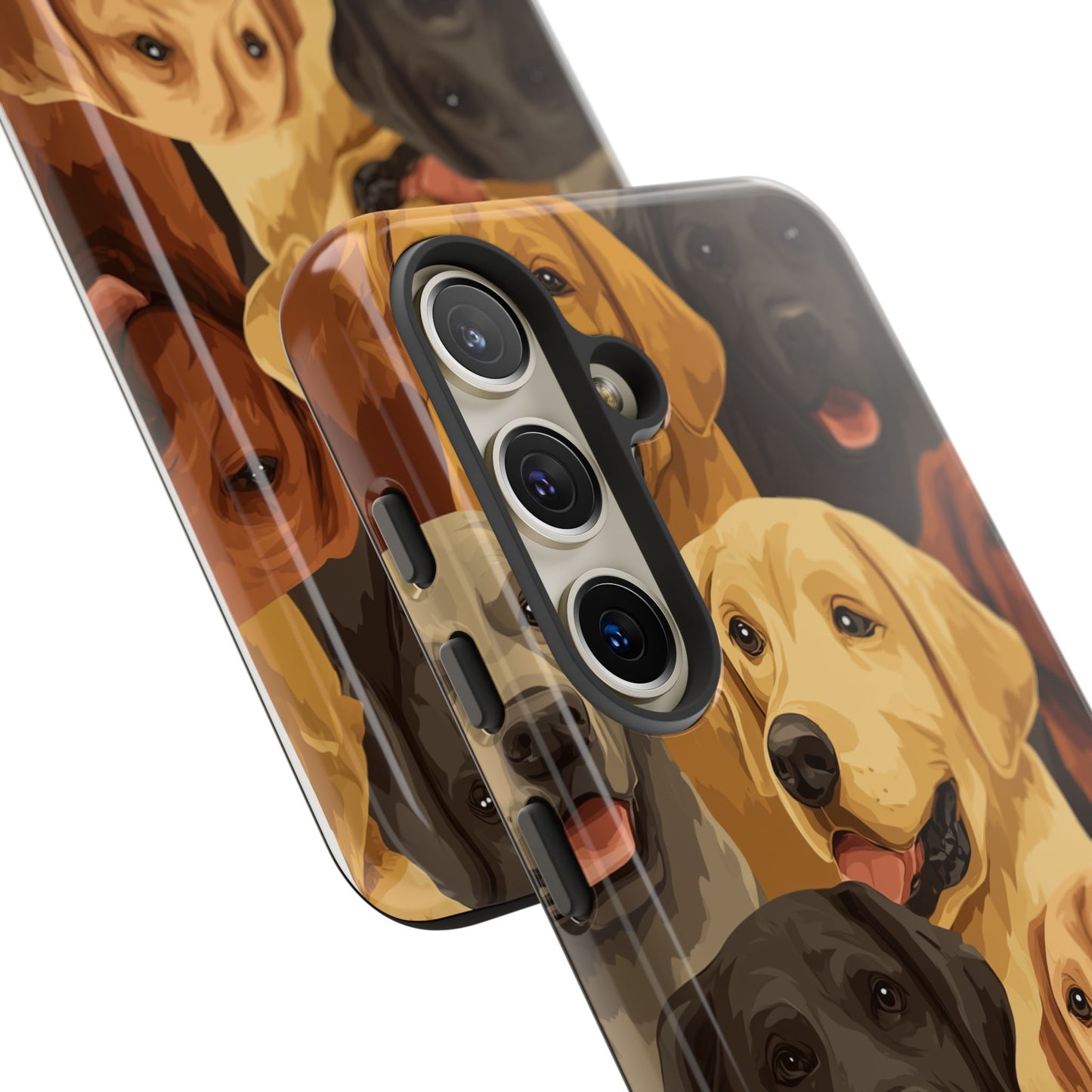 noolly Puppy Parade Labrador Retriever Tough Phone Case