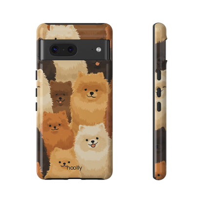 noolly Puppy Parade Pomeranian Tough Phone Case