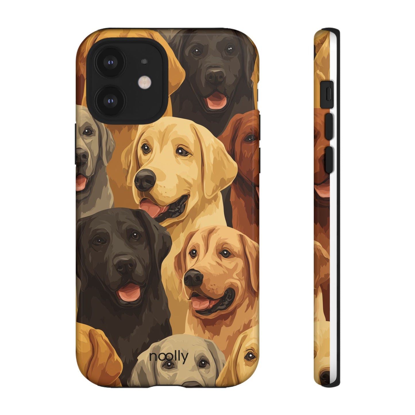 noolly Puppy Parade Labrador Retriever Tough Phone Case