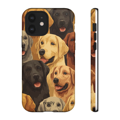 noolly Puppy Parade Labrador Retriever Tough Phone Case