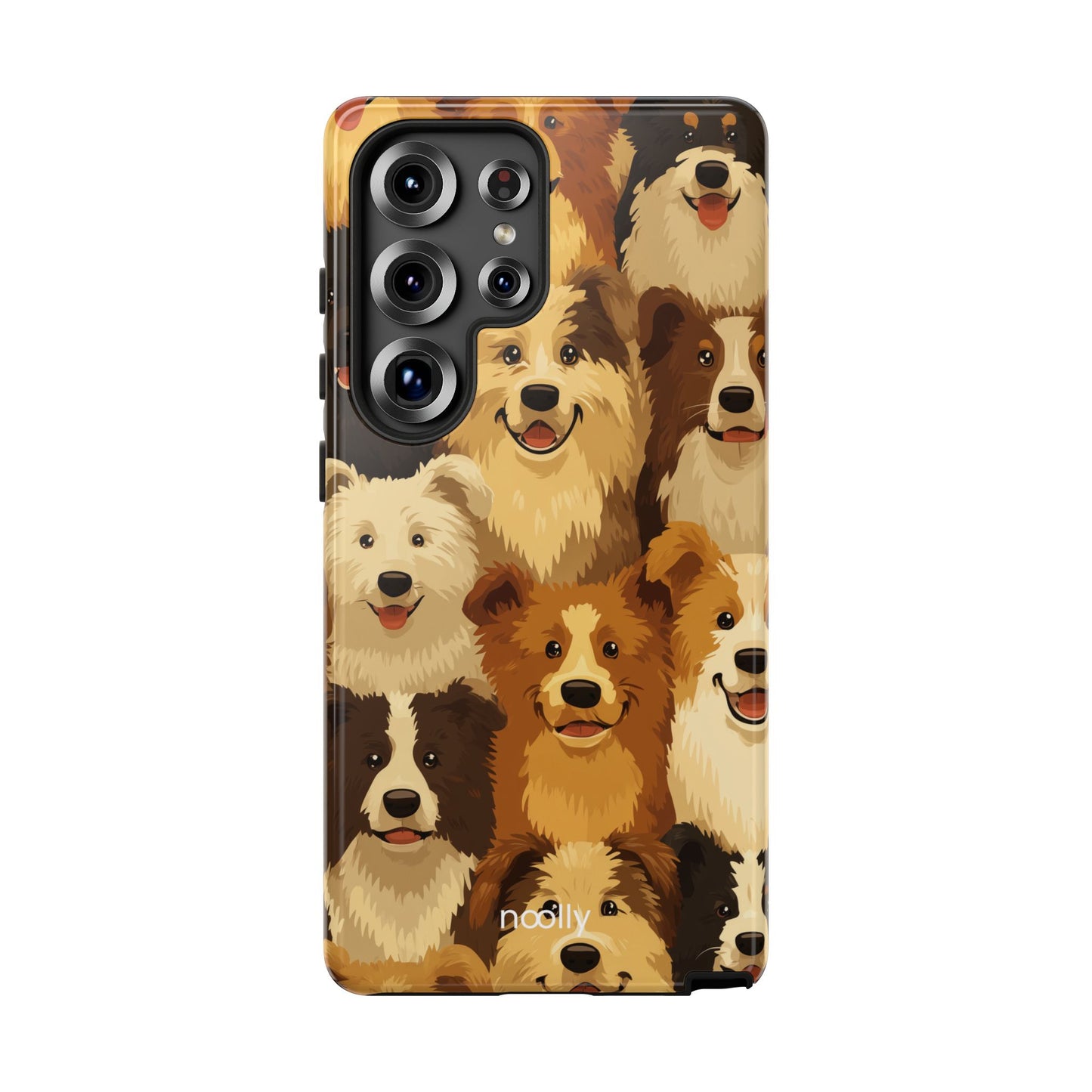 noolly Puppy Parade Border Collie Tough Phone Case