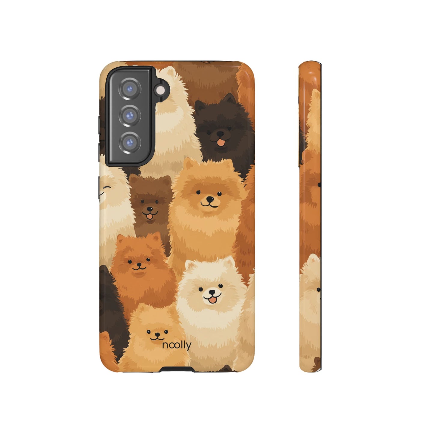 noolly Puppy Parade Pomeranian Tough Phone Case