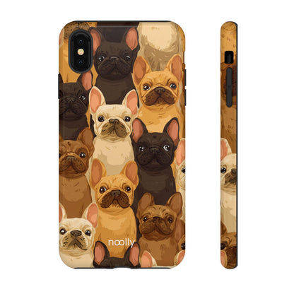 noolly Puppy Parade French Bulldog Tough Phone Case