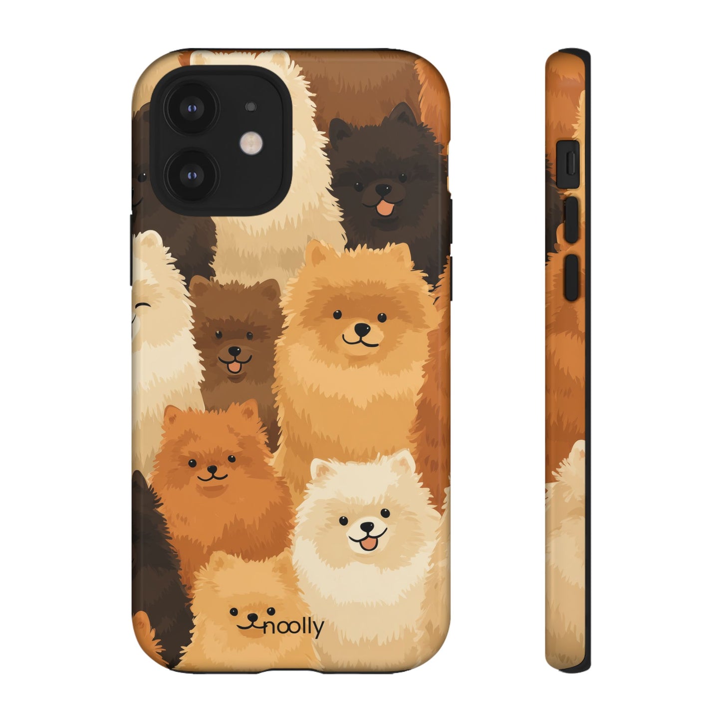 noolly Puppy Parade Pomeranian Tough Phone Case