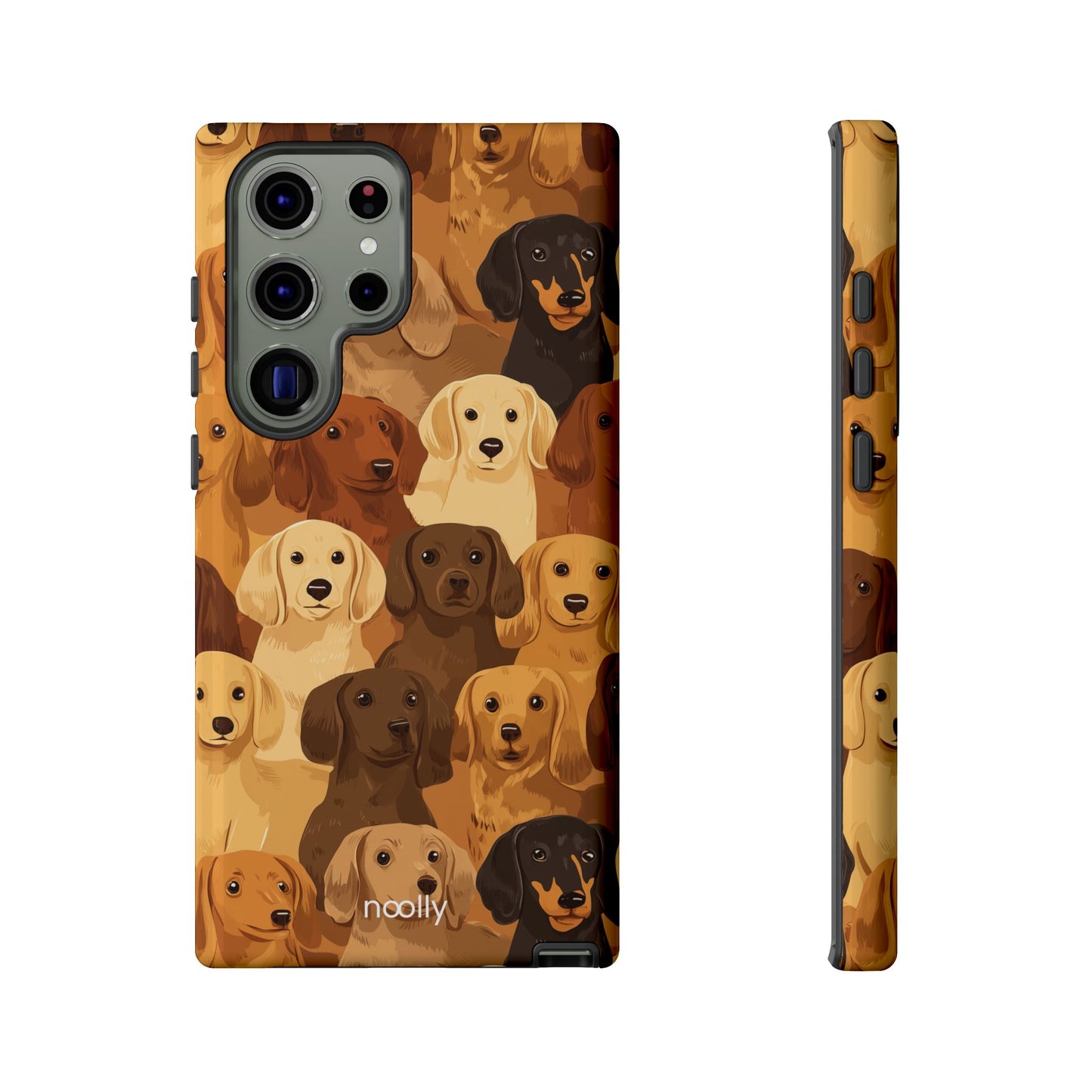 noolly Puppy Parade Dachshund Tough Phone Case