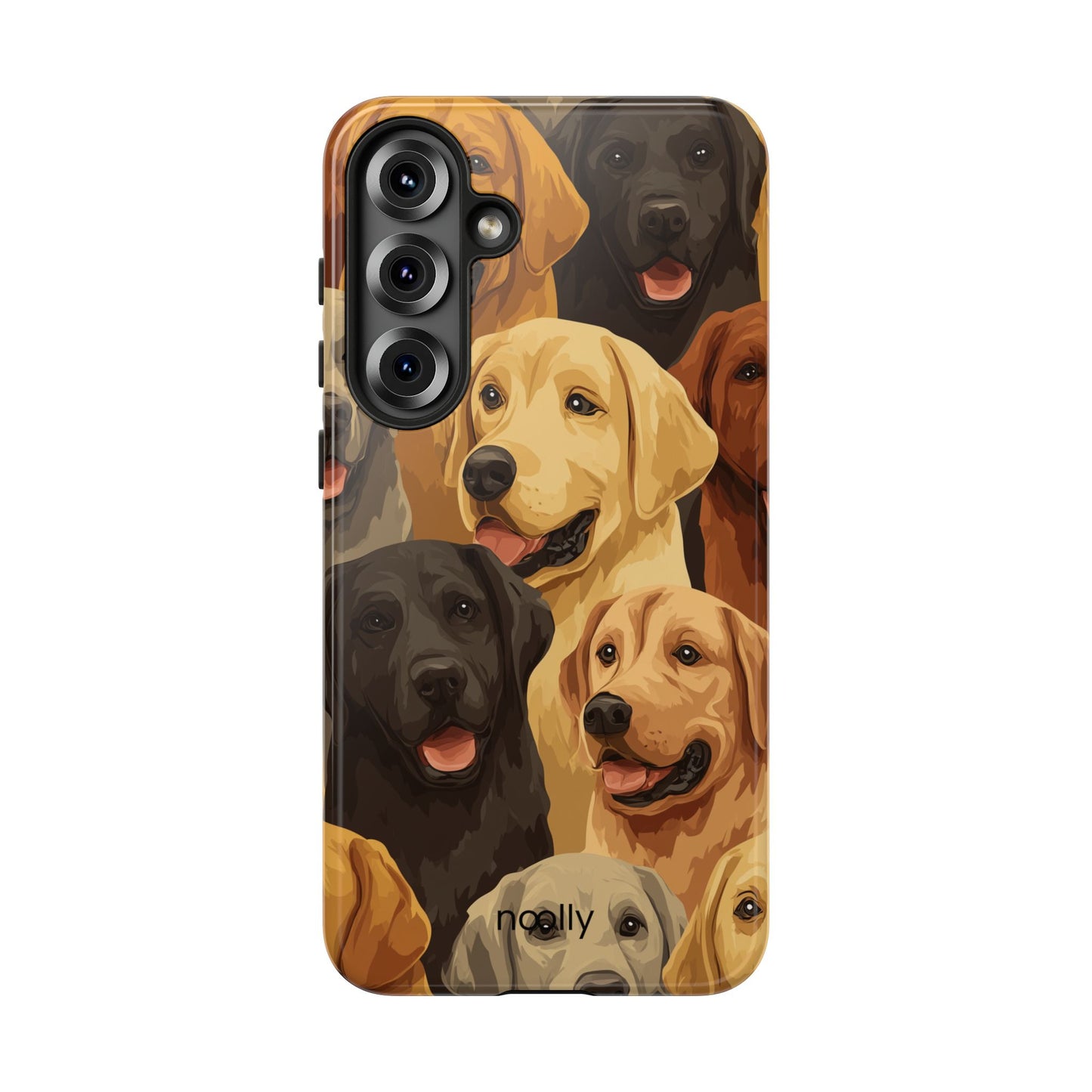 noolly Puppy Parade Labrador Retriever Tough Phone Case