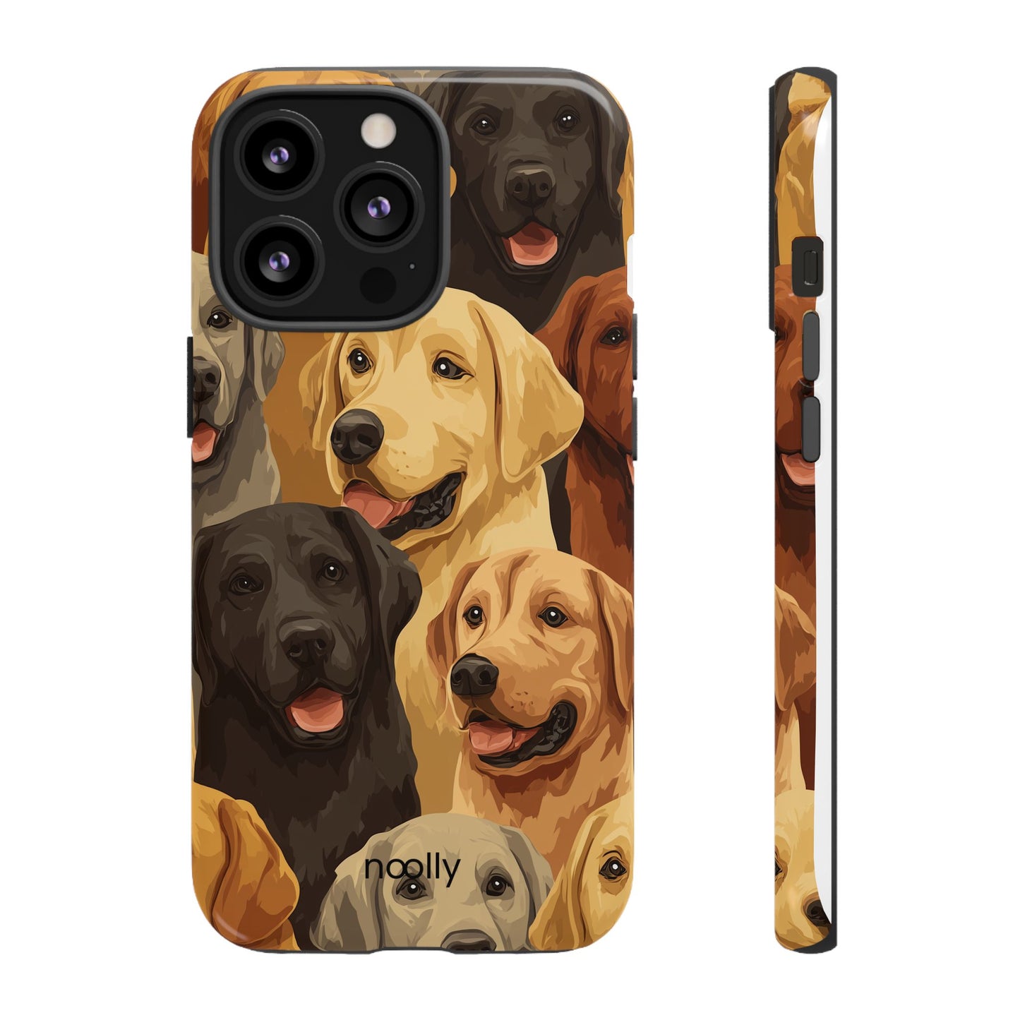 noolly Puppy Parade Labrador Retriever Tough Phone Case