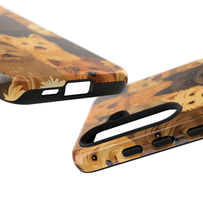 noolly Puppy Parade Yorkshire Terrier Tough Phone Case