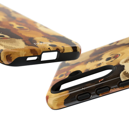 noolly Puppy Parade Border Collie Tough Phone Case