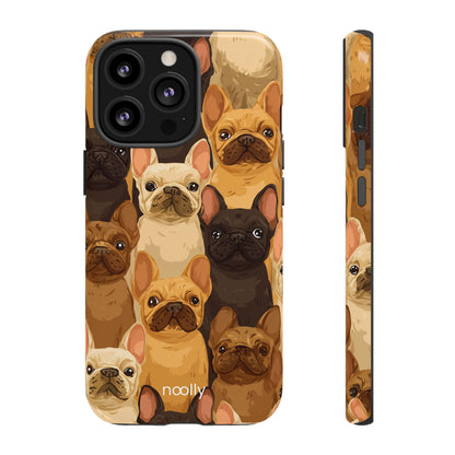 noolly Puppy Parade French Bulldog Tough Phone Case