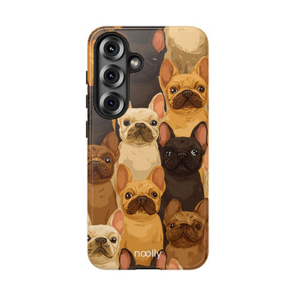 noolly Puppy Parade French Bulldog Tough Phone Case