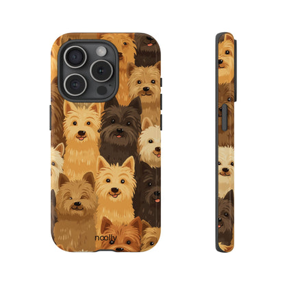 noolly Puppy Parade Yorkshire Terrier Tough Phone Case