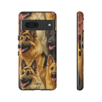 noolly Puppy Parade German Shepherd Tough Phone Case