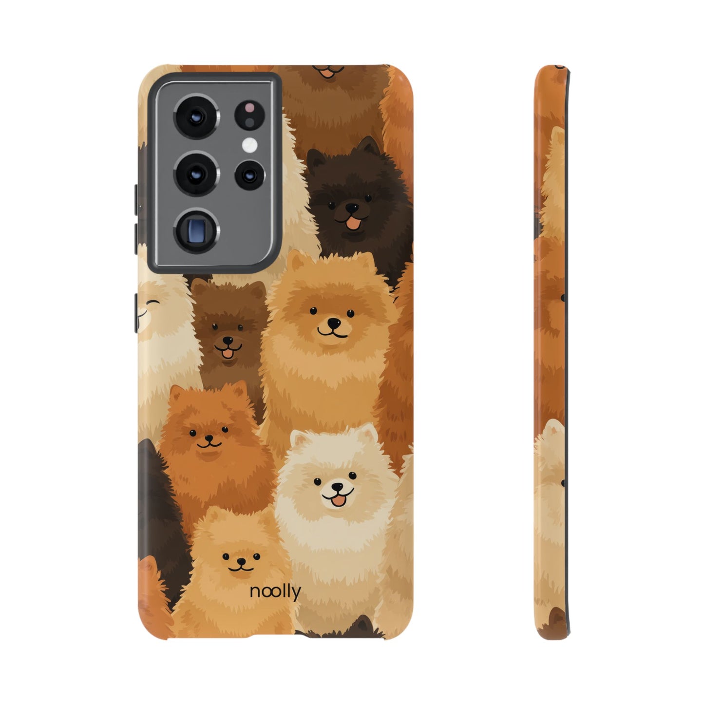 noolly Puppy Parade Pomeranian Tough Phone Case