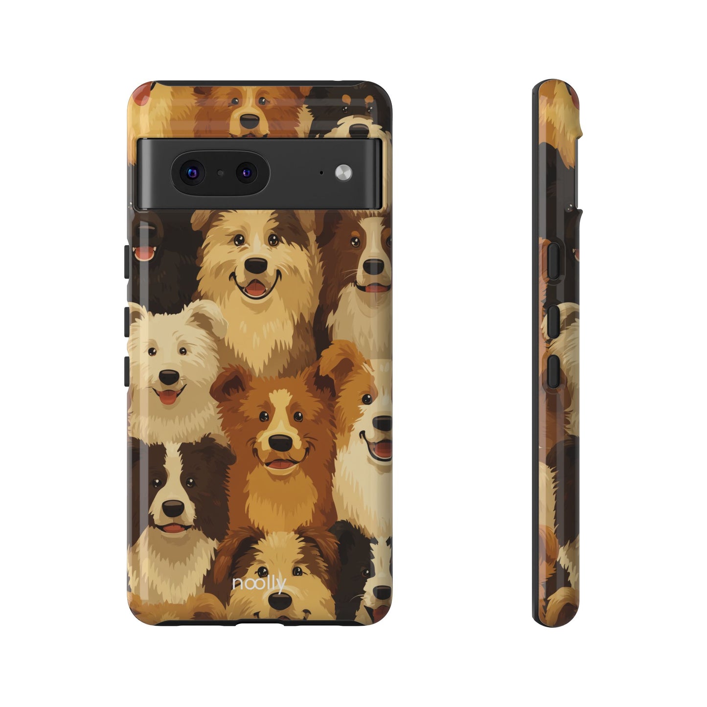 noolly Puppy Parade Border Collie Tough Phone Case