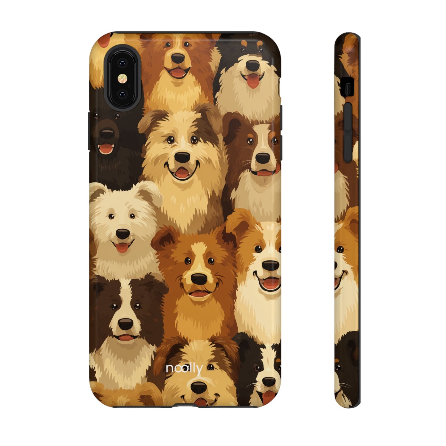 noolly Puppy Parade Border Collie Tough Phone Case