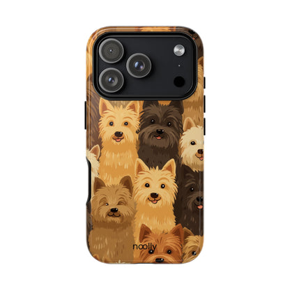 noolly Puppy Parade Yorkshire Terrier Tough Phone Case