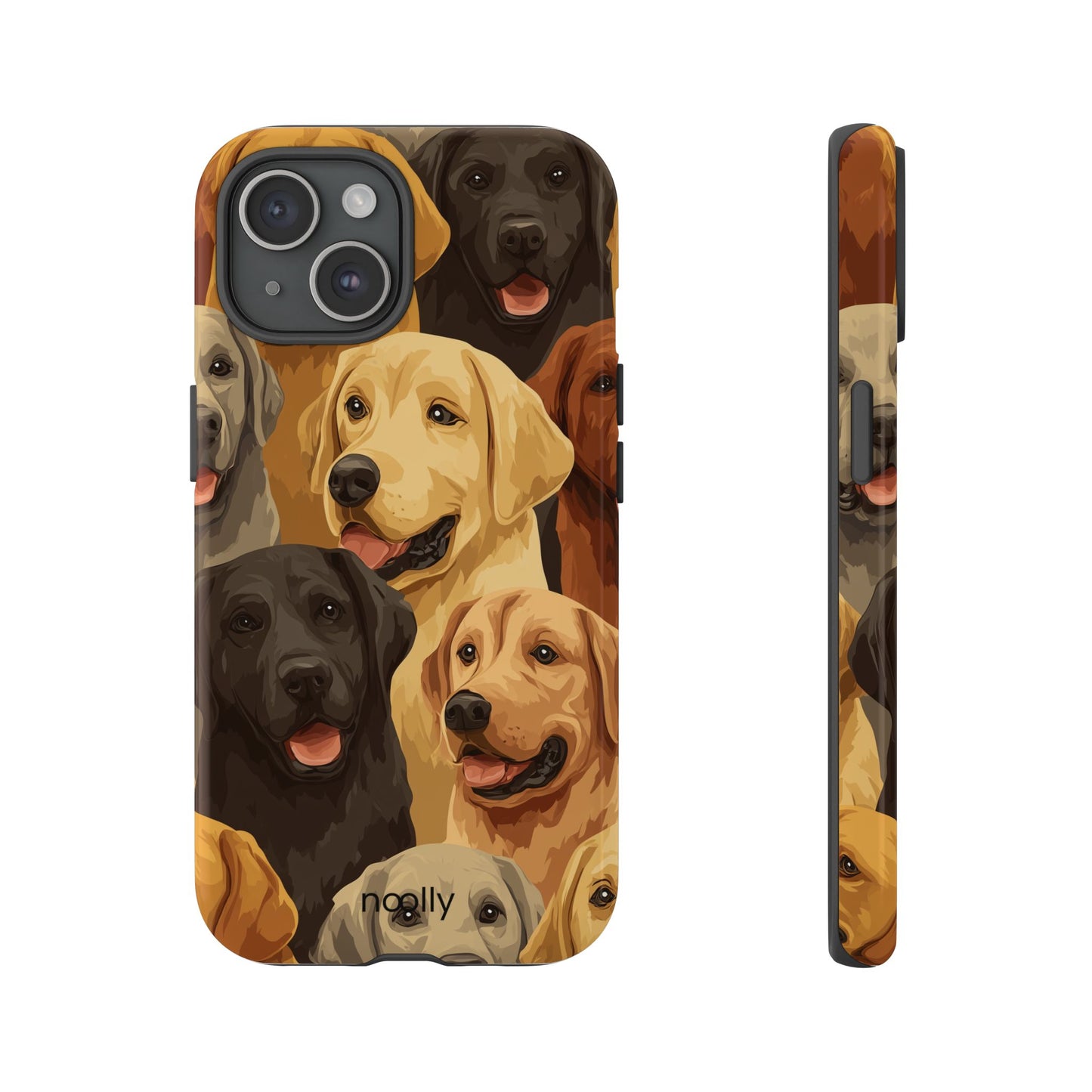 noolly Puppy Parade Labrador Retriever Tough Phone Case