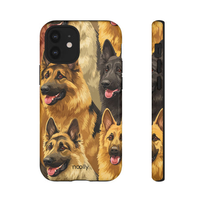 noolly Puppy Parade German Shepherd Tough Phone Case