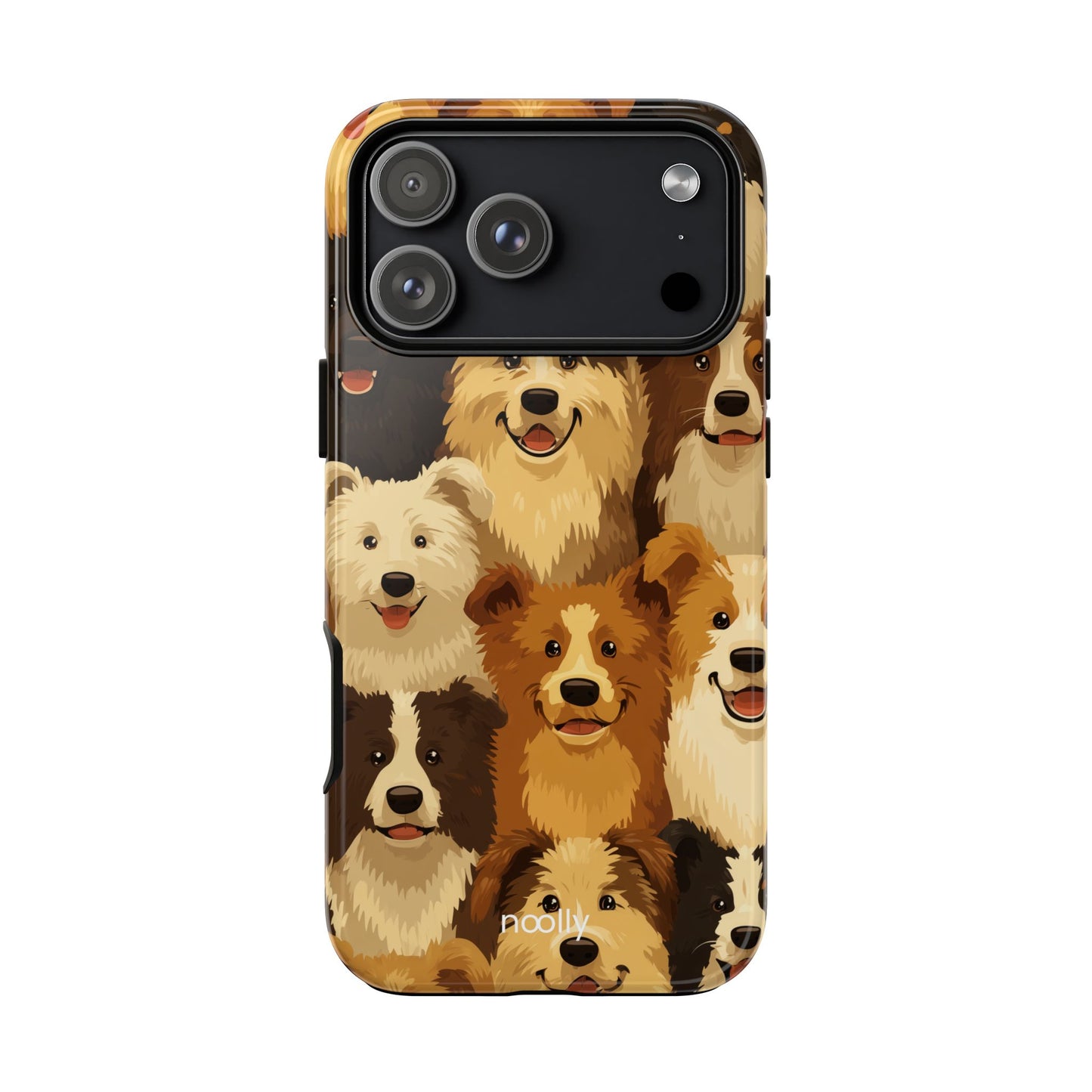 noolly Puppy Parade Border Collie Tough Phone Case