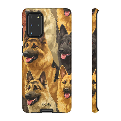 noolly Puppy Parade German Shepherd Tough Phone Case